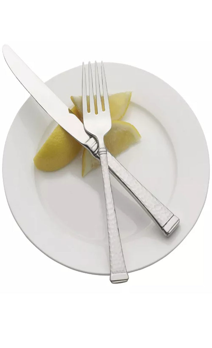 Mikasa Harmony Hammered 65-Pc. Flatware Set, Service for 12