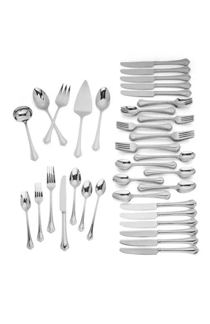 Lenox Alcott 89-PC Flatware Set