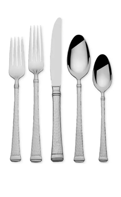 Mikasa Harmony Hammered 65-Pc. Flatware Set, Service for 12