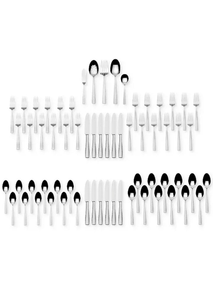 Mikasa 65-Pc. Oliver Flatware Set, Service for 12