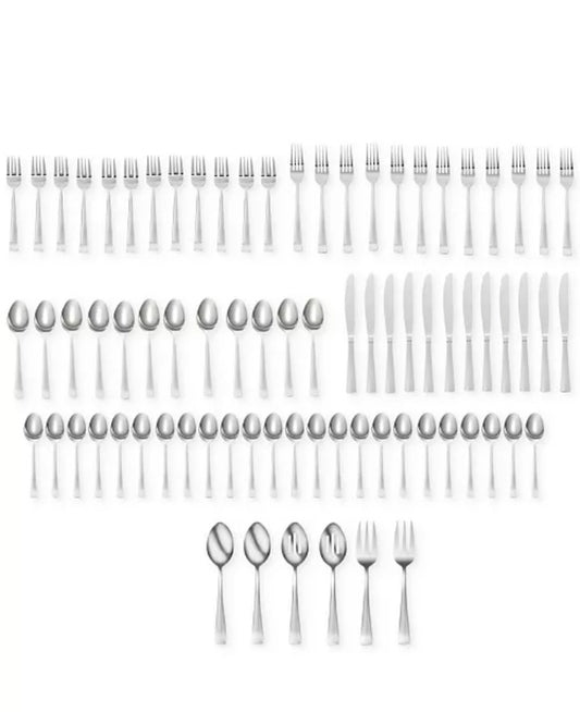 Oneida Avery 78-Pc. Flatware Set, Service for 12