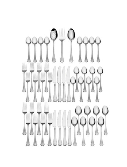 International silver Cascade 51 Pc Flatware Set, Service for 8