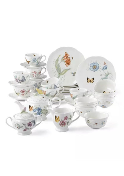 Lenox Butterfly Meadow 37 / 50 Piece Tea/Dessert Set