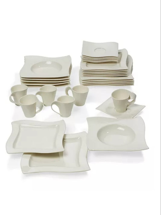 Villeroy & Boch New Wave 30-Piece Dinnerware Set