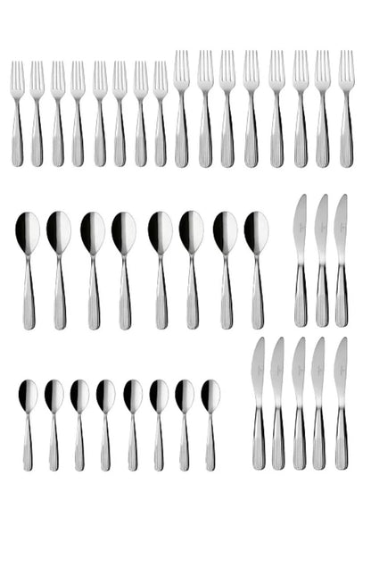 Villeroy and Boch Rose Garden 40 Piece Flatware Set, Service for 8