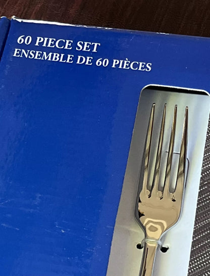 Villeroy & Boch Chancellor 60 Piece Flatware Set Service for 12