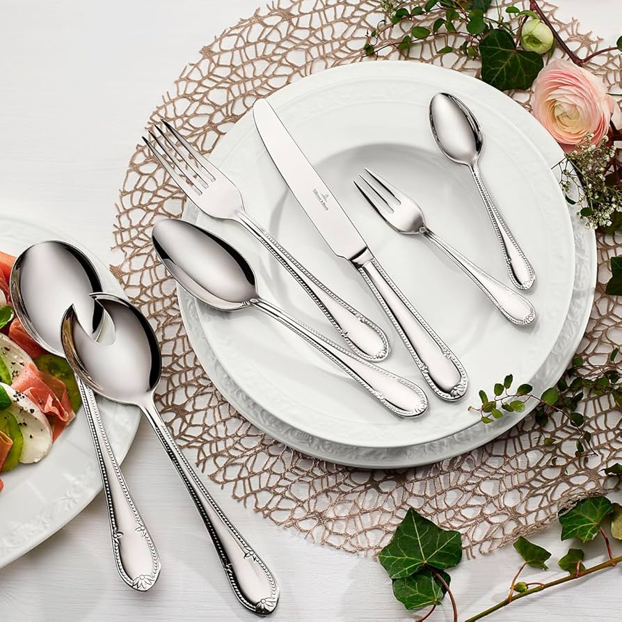 Villeroy & Boch Flatware "Mademoiselle" 64 Piece Set